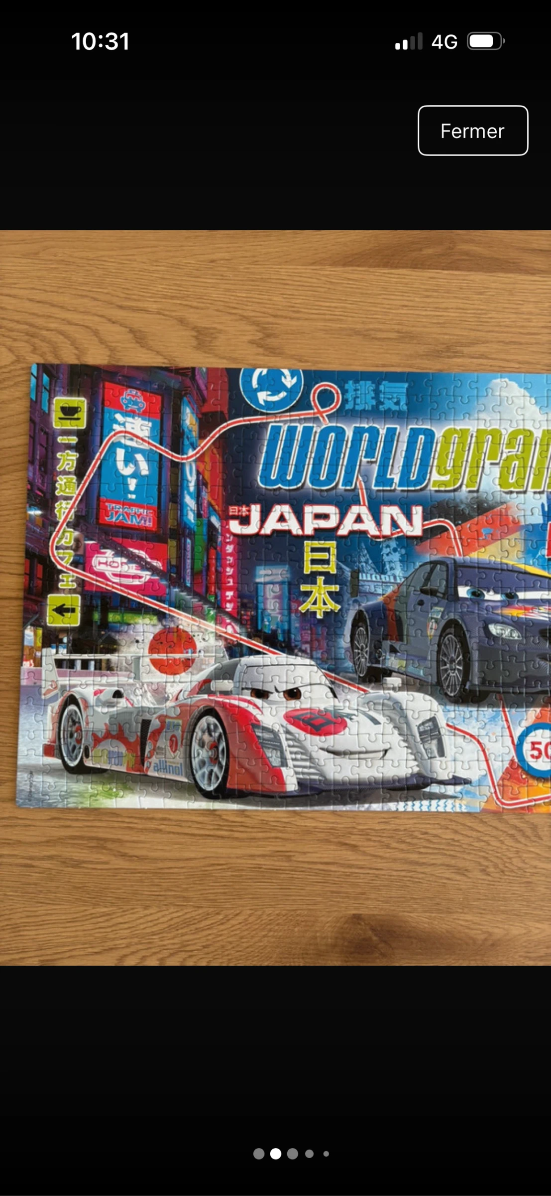 Groot puzzel Disney Cars 1000 stukjes – photo 2